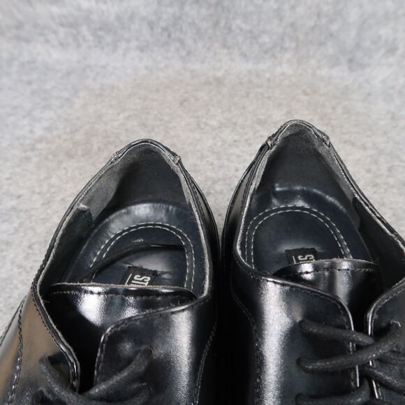 Stacy Adams Shoe Mens 8 Oxford Dress Formal Leather Square Toe Derby Calhoun Moc main image 7